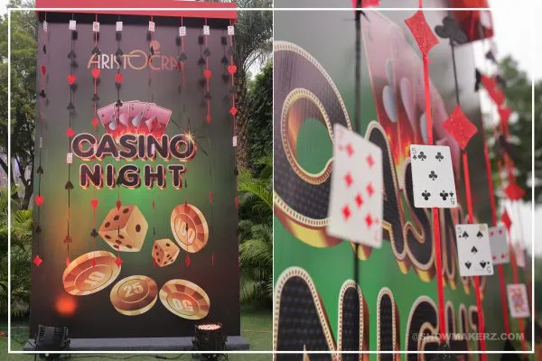 casino theme decoration