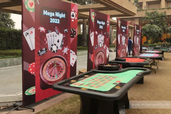 casino theme game tables