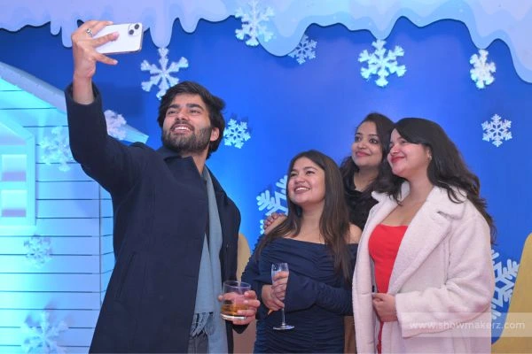 winter wonderland photo booth